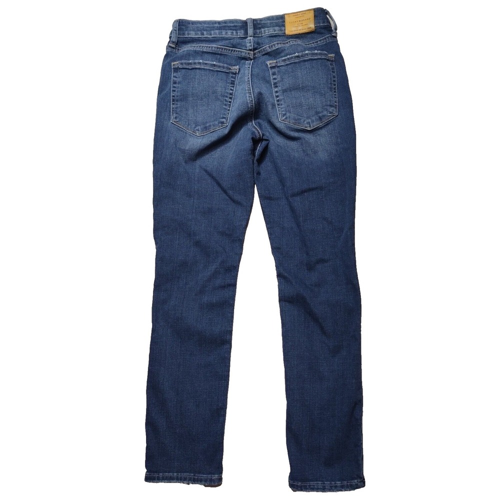 LUCKY‎ BRAND HAYDEN SKINNY Women Size 2 Stretch Denim Blue Jeans